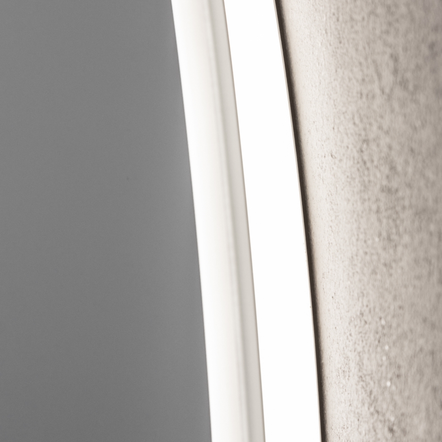 Brilagi - LED RGBW miroir chauffant pour salle de bains CLARA PRO LED/19W/230V Ø 60 cm IP44 CRI 90 à intensité variable + CCT + télécommande