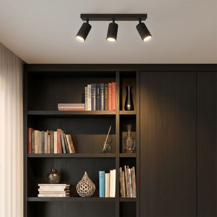 Brilagi - LED RGBW Spot dimmable SELE MODERN 3xGU10/6,5W/230V 2700-6500K Wi-Fi noir