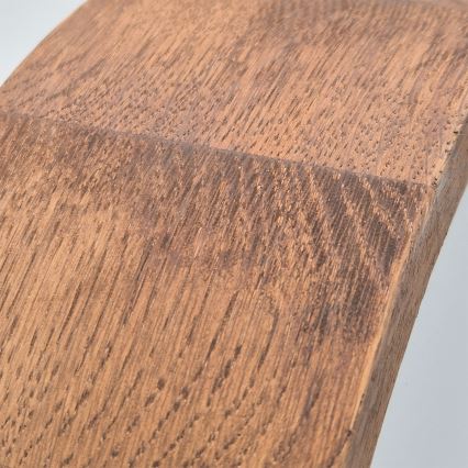 Brilagi - Plafonnier LED RGBW dimmable CARVALHO 1xE27/15W/230V 2700-6500K Wi-Fi chêne Ø 27,5 cm