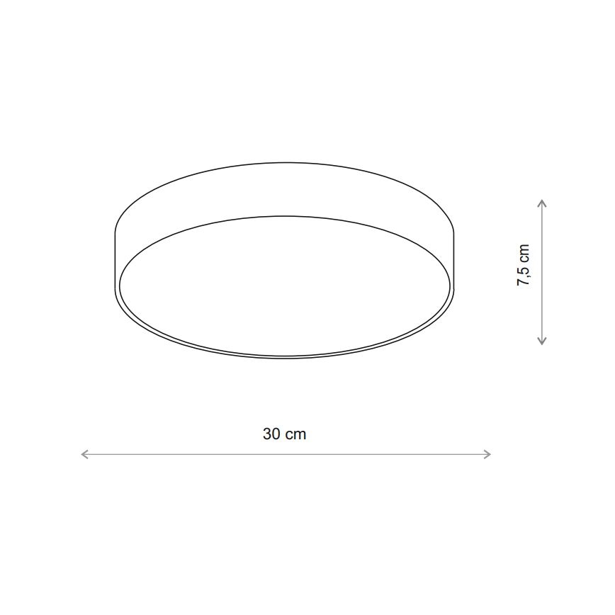 Brilagi - Plafonnier LED RGBW dimmable pour salle de bains CLARE 2xE27/9W/230V 2700-6500K diam. 30 cm IP54 Wi-Fi beige