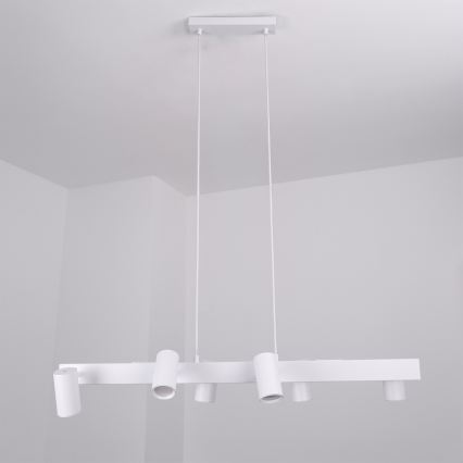 BRILAGI - Lustre LED RGBW dimmable sur câble SELE 6xGU10/6,5W/230V 2700-6500K blanc + télécommande