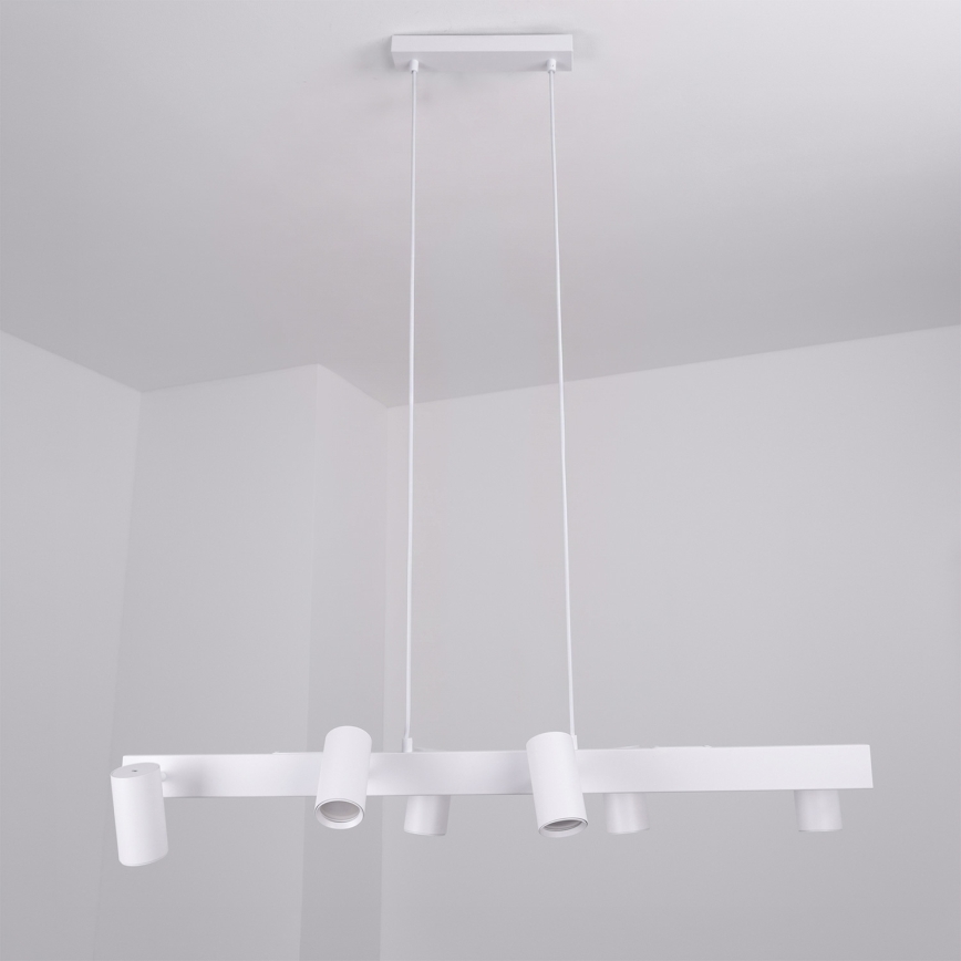 BRILAGI - Lustre LED RGBW dimmable sur câble SELE 6xGU10/6,5W/230V 2700-6500K blanc + télécommande