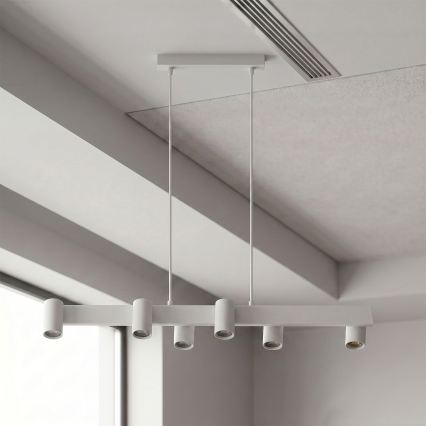 BRILAGI - Lustre LED RGBW dimmable sur câble SELE 6xGU10/6,5W/230V 2700-6500K blanc + télécommande