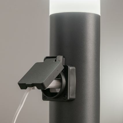 BRILAGI - Lampe d'extérieur LED RGBW dimmable avec douille ELIA 1xE27/6,5W/230V 2700-6500K IP44 Wi-Fi 50 cm anthracite