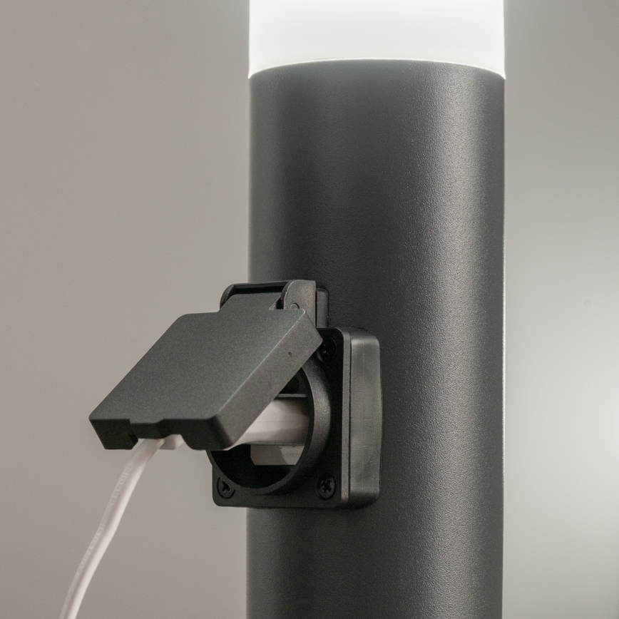 BRILAGI - Lampe d'extérieur LED RGBW dimmable avec douille ELIA 1xE27/6,5W/230V 2700-6500K IP44 Wi-Fi 50 cm anthracite