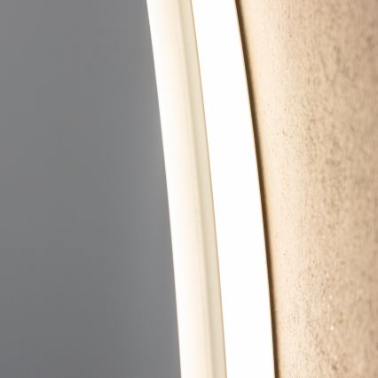 Brilagi - Miroir chauffant LED RGBW pour salle de bains CLARA PRO LED/18,5W/230V Ø 60 cm IP44 CRI 90 dimmable + CCT