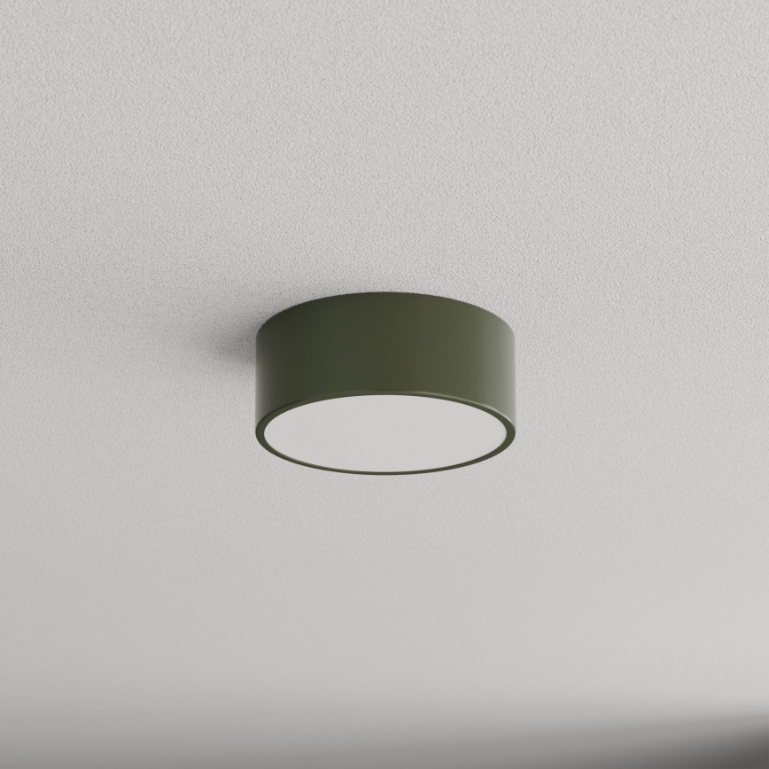BRILAGI - Plafonnier LED RGBW dimmable CLARE 1xE27/12W/230V Ø 20 cm kaki