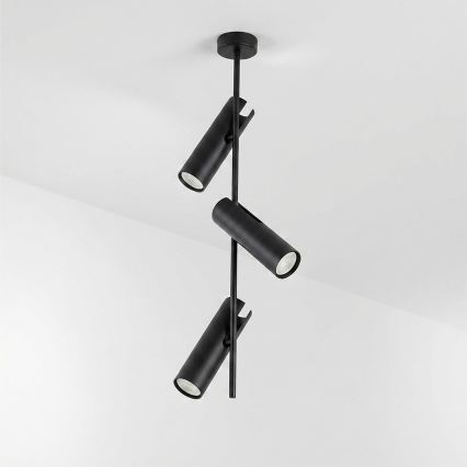 BRILAGI - Lustre LED RGBW dimmable sur tige BRANCH 3xGU10/6,5W/230V 2700-6500K noir