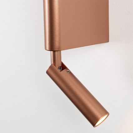 BRILAGI - Applique spot LED VIXON LED/3W/230V + LED/5W bronze IRC 90