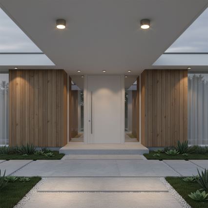 Brilagi - LED Spot pour salle de bains SMOOTH 1xGX53/15W/230V anthracite IP65