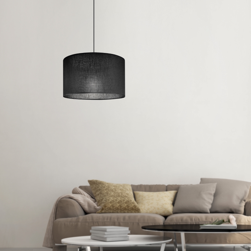 Brilagi - LED Suspension filaire ANTHONY 1xE27/60W/230V chêne/noir