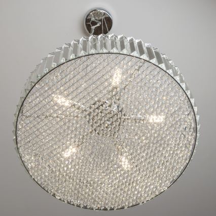 Brilagi - LED Suspension filaire en cristal GLAMOUR 5xG9/42W/230V