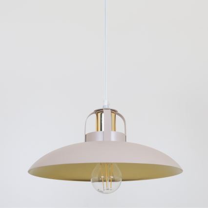 Brilagi - LED Suspension filaire FLAMENGO 1xE27/60W/230V beige