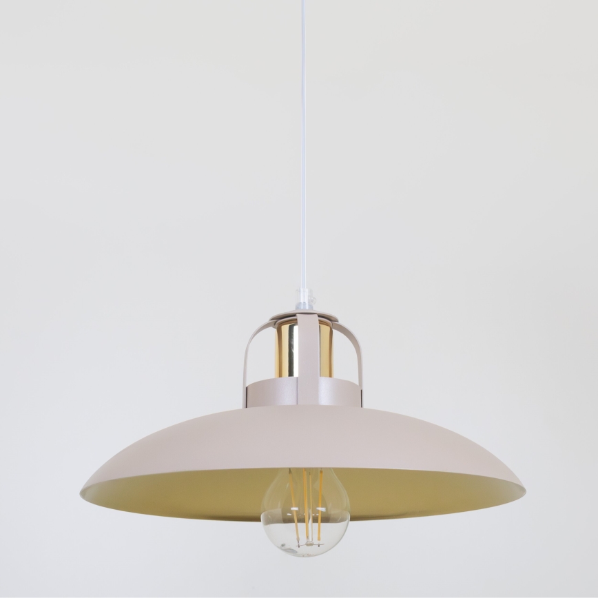 Brilagi - LED Suspension filaire FLAMENGO 1xE27/60W/230V beige