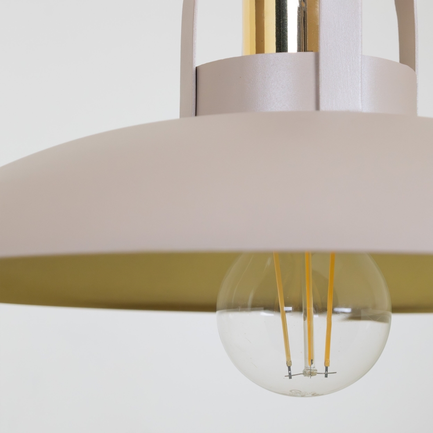 Brilagi - LED Suspension filaire FLAMENGO 1xE27/60W/230V beige