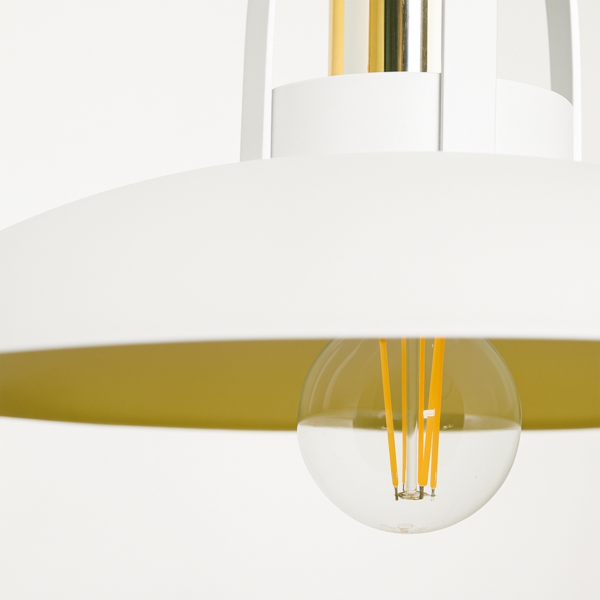 Brilagi - LED Suspension filaire FLAMENGO 1xE27/60W/230V blanc