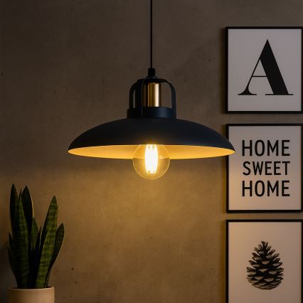 Brilagi - LED Suspension filaire FLAMENGO 1xE27/60W/230V bleu