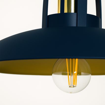 Brilagi - LED Suspension filaire FLAMENGO 1xE27/60W/230V bleu