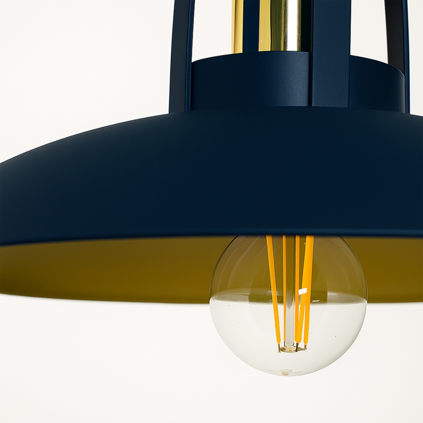 Brilagi - LED Suspension filaire FLAMENGO 1xE27/60W/230V bleu