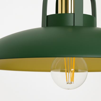 Brilagi - LED Suspension filaire FLAMENGO 1xE27/60W/230V vert