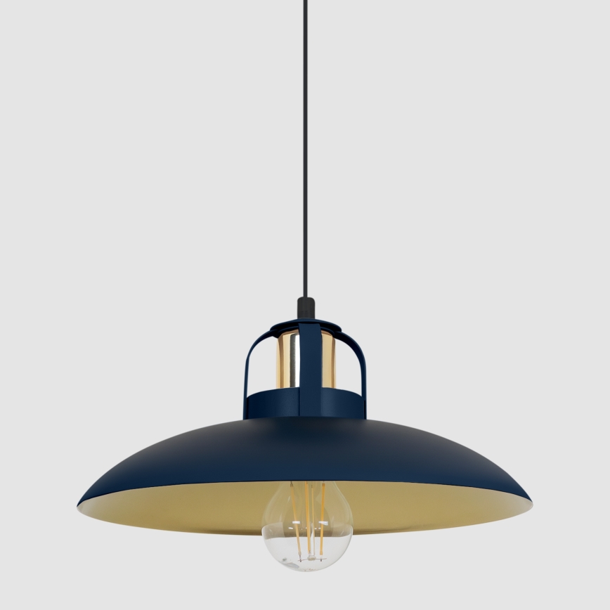 Brilagi - LED Suspension filaire FLAMENGO 2xE27/60W/230V bleu