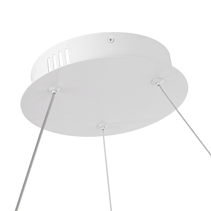 Brilagi - Suspension LED dimmable sur câble TWISTER LED/105W/230V 3000-6000K Ø 100 cm blanc + télécommande