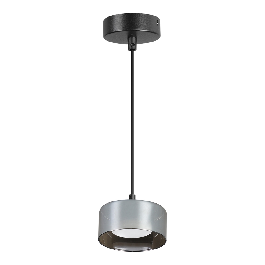Brilagi - LED Suspension sur câble AURA LUX 1xGX53/30W/230V noir/fumé