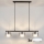 Brilagi - LED Suspension sur câble AURA LUX 3xGX53/30W/230V noir/fumé
