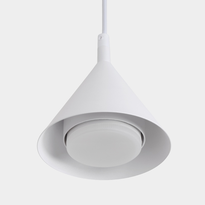 BRILAGI - LED Suspension sur câble CONE SINGLE 1xGX53/15W/230V blanche