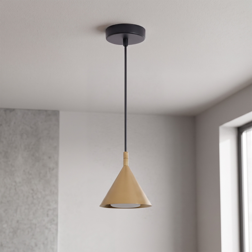 BRILAGI - LED Suspension sur câble CONE SINGLE 1xGX53/15W/230V dorée