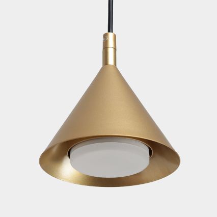 BRILAGI - LED Suspension sur câble CONE SINGLE 1xGX53/15W/230V dorée