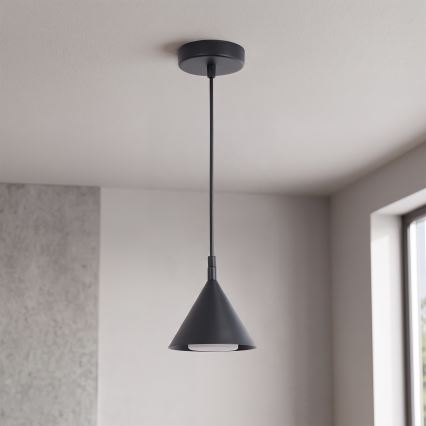 BRILAGI - LED Suspension sur câble CONE SINGLE 1xGX53/15W/230V noire