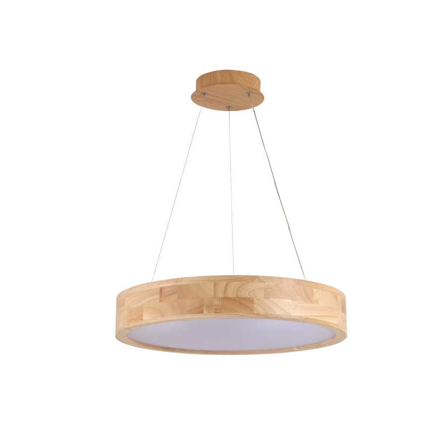 Brilagi - Suspension LED sur câble FALCON WOOD LED/30 W/230 V 3000/4000/6000 K Ø 45 cm bois