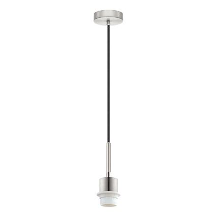 Brilagi - Suspension LED sur câble NUBILA 1xE27/60W/230V Ø 14 cm noir/rouge pompéien