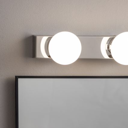 BRILAGI - LOT DE 2 appliques murales LED pour salle de bains HOLLYWOOD 3xLED/3W/230V 39 cm IP44 chrome brillant