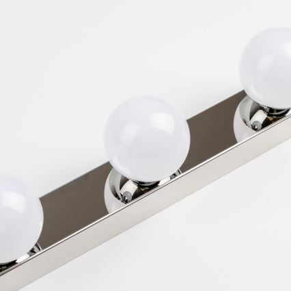 BRILAGI - LOT DE 2 appliques murales LED pour salle de bains HOLLYWOOD 3xLED/3W/230V 39 cm IP44 chrome brillant