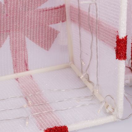 Brilagi - Lot de 3 décorations de Noël LED d'extérieur LED/2,6W/3xAA IP44 cadeaux