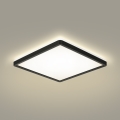 Brilagi - Luminaire à intensité variable avec détecteur de mouvement et de crépuscule ULTRA SLIM LED/18W/230V 30x30 cm + Télécommande