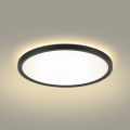 Brilagi - Luminaire à intensité variable avec détecteur de mouvement et de crépuscule ULTRA SLIM LED/18W/230V d. 30 cm + Télécommande
