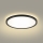 Brilagi - Luminaire à intensité variable avec détecteur de mouvement et de crépuscule ULTRA SLIM LED/18W/230V d. 30 cm + Télécommande