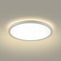 Brilagi - Luminaire à intensité variable avec détecteur de mouvement et de crépuscule ULTRA SLIM LED/18W/230V d. 30 cm + Télécommande
