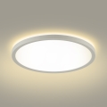 Brilagi - Luminaire à intensité variable avec détecteur de mouvement et de crépuscule ULTRA SLIM LED/24W/230V d. 42 cm + Télécommande