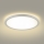 Brilagi - Luminaire à intensité variable avec détecteur de mouvement et de crépuscule ULTRA SLIM LED/24W/230V d. 42 cm + Télécommande