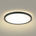 Brilagi - Luminaire à intensité variable avec détecteur senzorem pohybu et soumraku ULTRA SLIM LED/24W/230V d. 42 cm + Télécommande