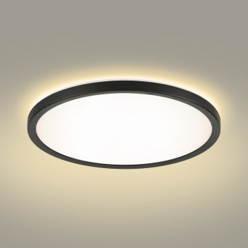 Brilagi - Luminaire à intensité variable avec détecteur senzorem pohybu et soumraku ULTRA SLIM LED/24W/230V d. 42 cm + Télécommande