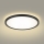 Brilagi - Luminaire à intensité variable avec détecteur senzorem pohybu et soumraku ULTRA SLIM LED/24W/230V d. 42 cm + Télécommande