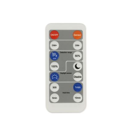 Brilagi - Luminaire à intensité variable avec détecteur senzorem pohybu et soumraku ULTRA SLIM LED/24W/230V d. 42 cm + Télécommande