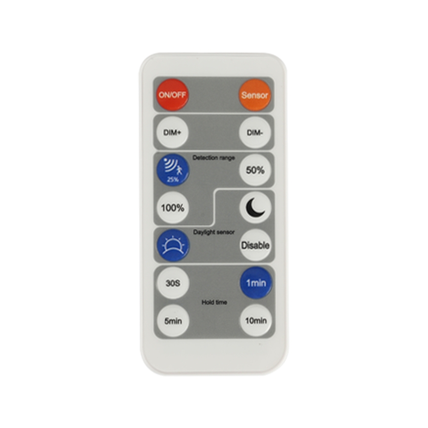Brilagi - Luminaire à intensité variable avec détecteur de mouvement et de crépuscule ULTRA SLIM LED/24W/230V d. 42 cm + Télécommande