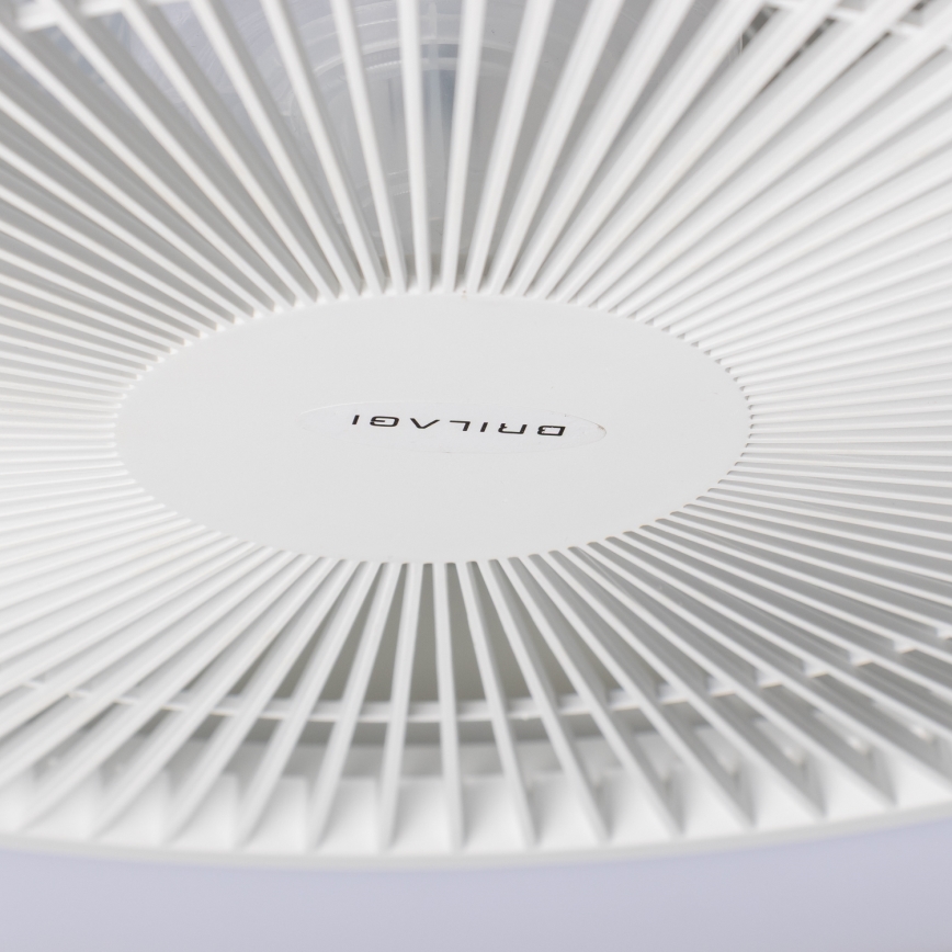 Brilagi - Luminaire à intensité variable avec ventilateur AURA LED/38W/230V 3000-6000K blanc + télécommande