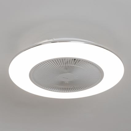 Brilagi - Luminaire à intensité variable avec ventilateur AURA LED/38W/230V 3000-6000K blanc + télécommande